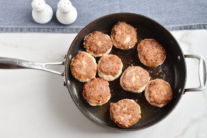 Биточки с сыром