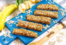 Диетические батончики с бананом
