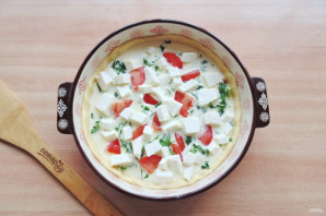 Киш с брынзой