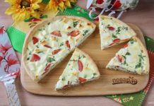 Киш с брынзой