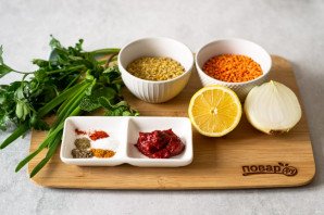 Кёфте из чечевицы