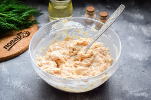 Куриные оладьи со сметаной