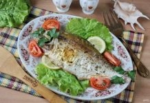 Лещ в духовке в рукаве