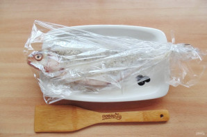 Лещ в духовке в рукаве