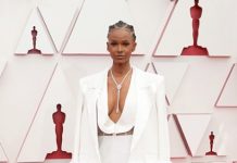 Оскар-2021: Тиара Томас на красной дорожке