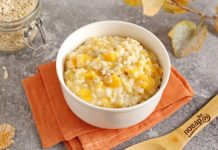 Овсяная каша с тыквой в мультиварке