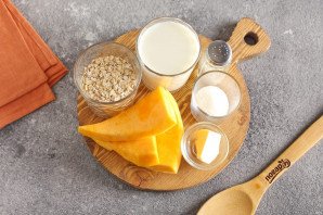 Овсяная каша с тыквой в мультиварке