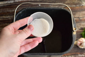 Пампушки с чесноком в хлебопечке