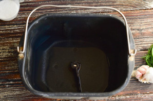 Пампушки с чесноком в хлебопечке