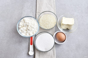 Печенье с кунжутом