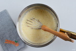 Пирог с заварным кремом