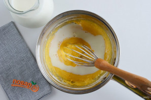 Пирог с заварным кремом