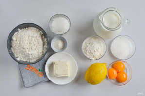 Пирог с заварным кремом