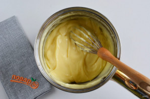 Пирог с заварным кремом