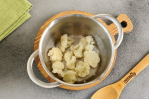 Пюре из цветной капусты для грудничка