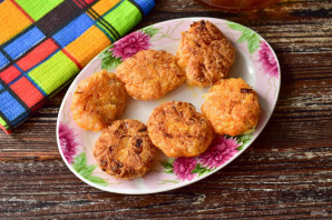 Постные котлеты из манки