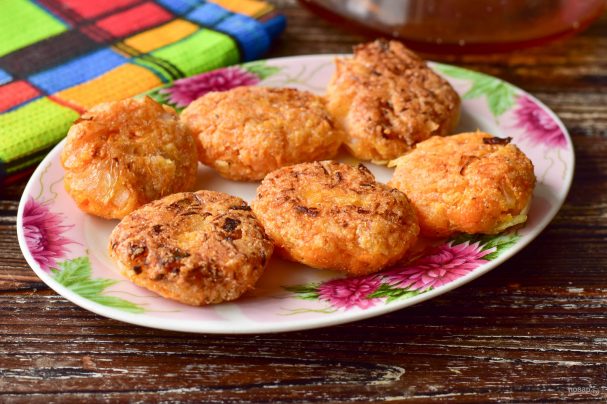 Постные котлеты из манки