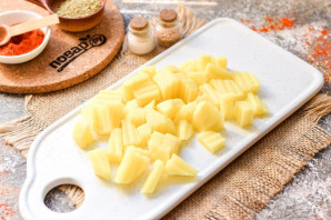 Рыбный суп со сметаной