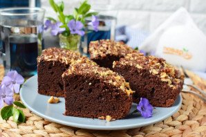 Шоколадное пирожное