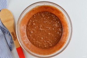 Шоколадное пирожное