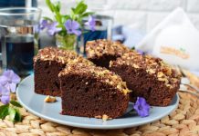 Шоколадное пирожное