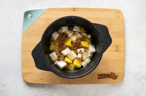 Суп из дайкона