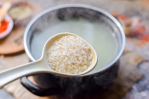 Суп с курицей и оливками