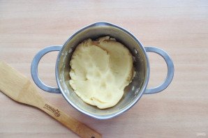 Торт из профитролей с заварным кремом