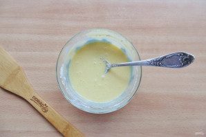 Торт из профитролей с заварным кремом