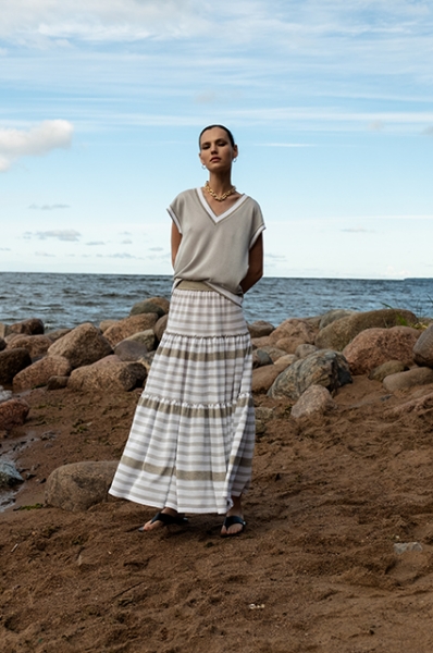 Трикотаж и хлопок: смотрим лукбуки с базовым летним гардеробом