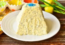 Творожная пасха с маком