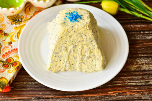 Творожная пасха с маком
