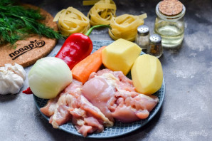 "Угра ош" с курицей