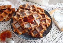 Вафли из гречневой муки