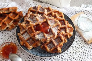 Вафли из гречневой муки
