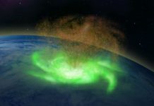 Впервые в истории космический ураган над Северным полюсом наблюдали ученые