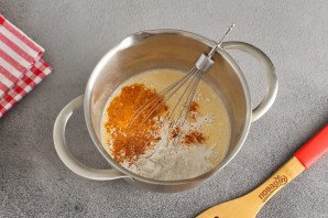 Запеканка из вареной курицы