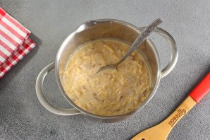 Запеканка из вареной курицы