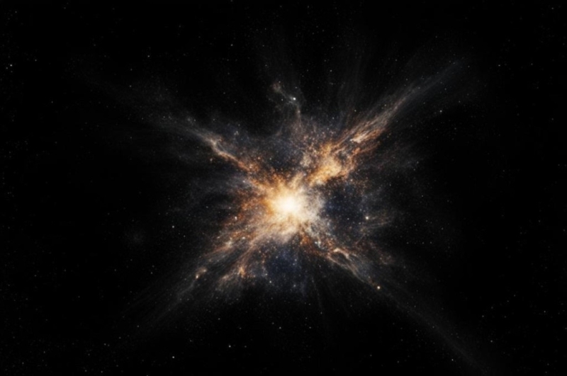 Гигантскую структуру обнаружили астрономы в космосе