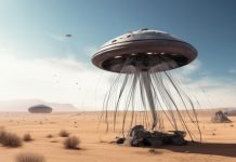 Таинственный «медузообразный» НЛО запечатлели над военной базой США