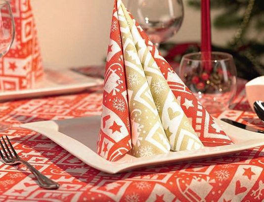 Процесс производства одноразовых скатертей и салфеток