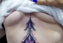 Эстетика и символизм: редкие и необычные дизайны татуировок на животе