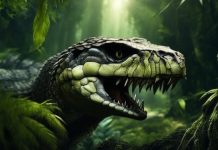 Останки гигантской доисторической змеи нашли в Индии