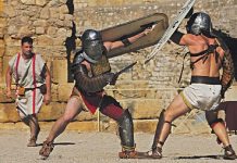 Римские гладиаторы в основном были вегетарианцами, выяснили ученые