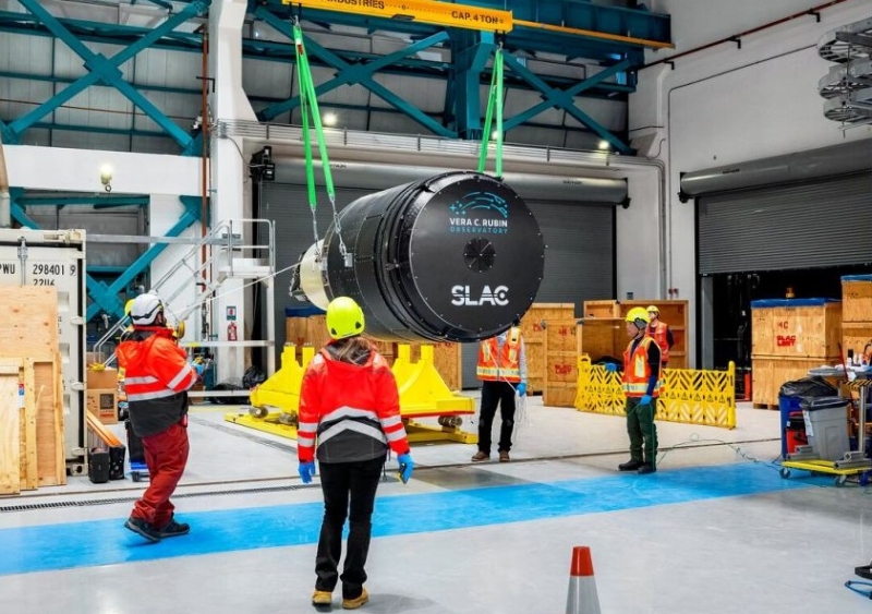 Самую большую камеру доставили в обсерваторию Веры К. Рубин