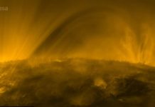 Солнце предстало в новом свете: пушистая плазма и космический водопад