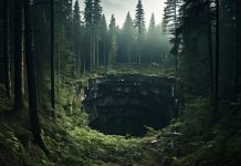 Загадочная «Дыра Мэла»: Скрытая на спутниковых картах воронка глубиной 250 километров