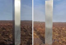 Загадочный монолит появился в Уэльсе