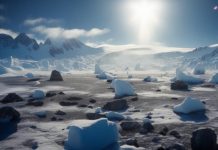 Глобальное потепление приведет к потере 76% запасов метеоритов Антарктиды