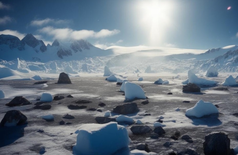 Глобальное потепление приведет к потере 76% запасов метеоритов Антарктиды